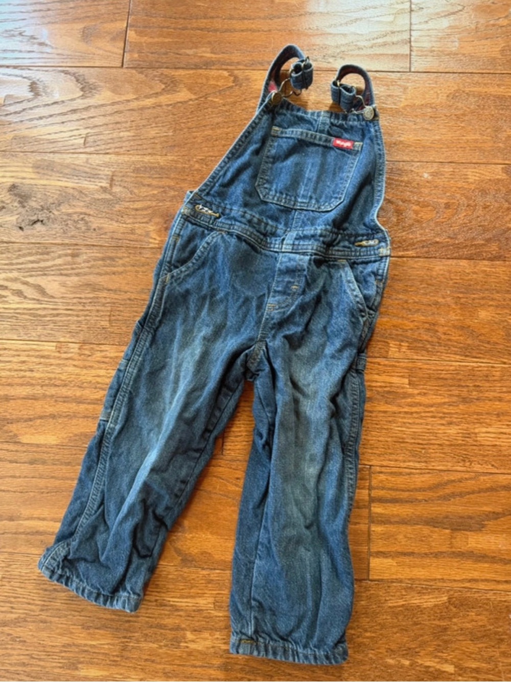 Wrangler Children's Blue Denim Overalls - Unbranded Men Jeans Style